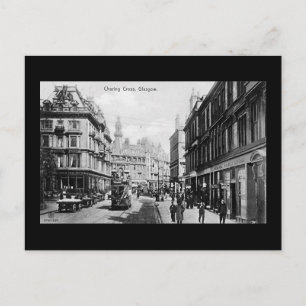 Old Postcard, Glasgow, Charing Cross Postcard