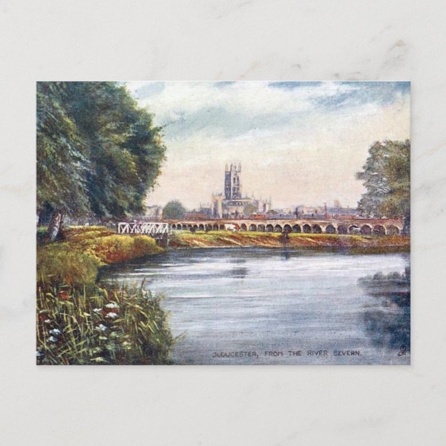 Old Postcard - Gloucester, England (Front)