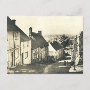 Old Postcard - Gold Hill, Shaftesbury, Dorset