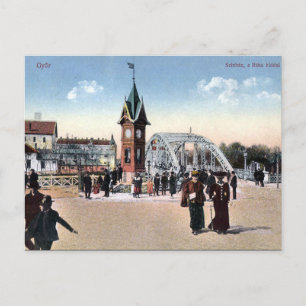 Old Postcard - Gyor, Hungary