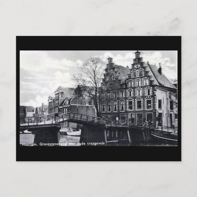Old Postcard - Haarlem, Netherlands (Front)