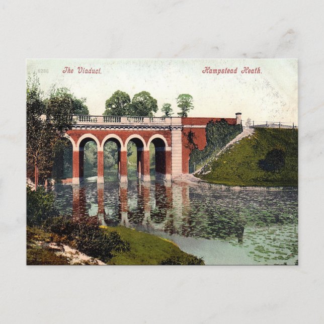 Old Postcard - Hampstead Heath, London (Front)