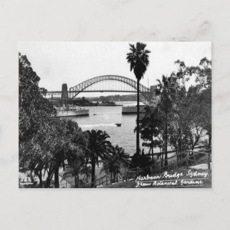 Old Postcard - Harbor Bridge, Sydney, NSW