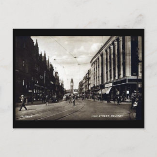 Old Postcard - High Street, Belfast