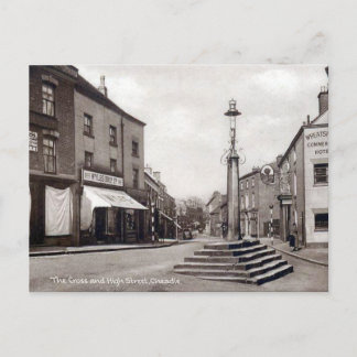 Old Postcard - High Street, Cheadle