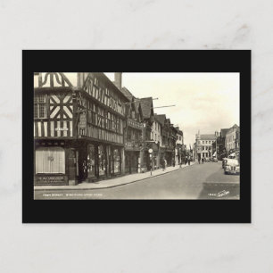 Old Postcard, High Street, Stratford-upon-Avon Postcard