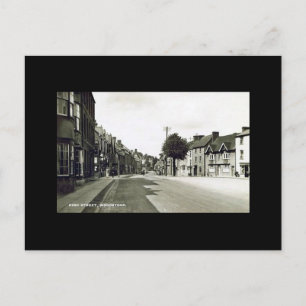 Old Postcard - High Street, Woodstock, Oxfordshire