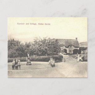 Old Postcard - Hinton Martel, Dorset