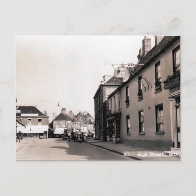 Old Postcard - Holt, Norfolk (Front)