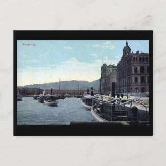 Old Postcard - Hong Kong in 1913