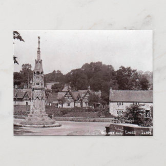 Old Postcard - Ilam, Staffordshire