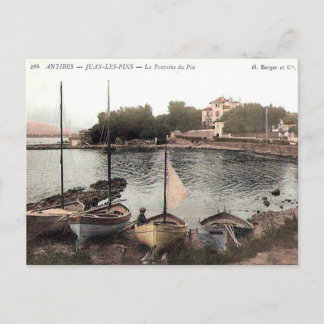 Old Postcard - Juan les Pins, Alpes Maritimes