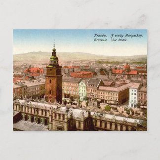 Old Postcard - Krakow, Poland