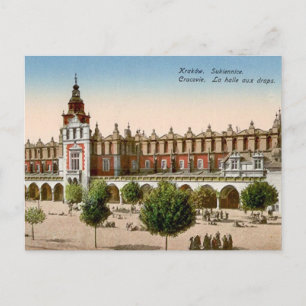 Old Postcard - Krakow, Poland