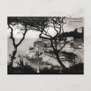 Old Postcard - La Corniche, Marseille