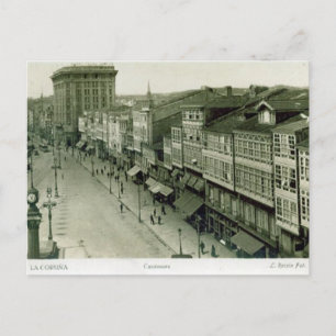 Old Postcard - La Coruna, Spain