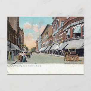 Old Postcard - La Crosse, Wisconsin, USA