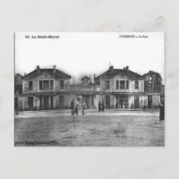 Old Postcard - La Gare, Chaumont, Haute Marne