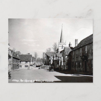 Old Postcard - Lacock, Wiltshire