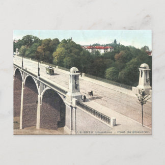 Old Postcard - Lausanne, Switzerland