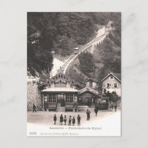 Old Postcard - Lausanne, Switzerland