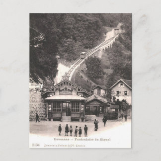 Old Postcard - Lausanne, Switzerland