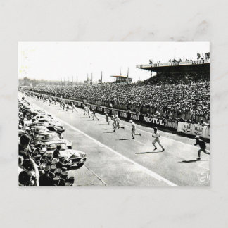 Old Postcard - Les 24 Heures du Mans