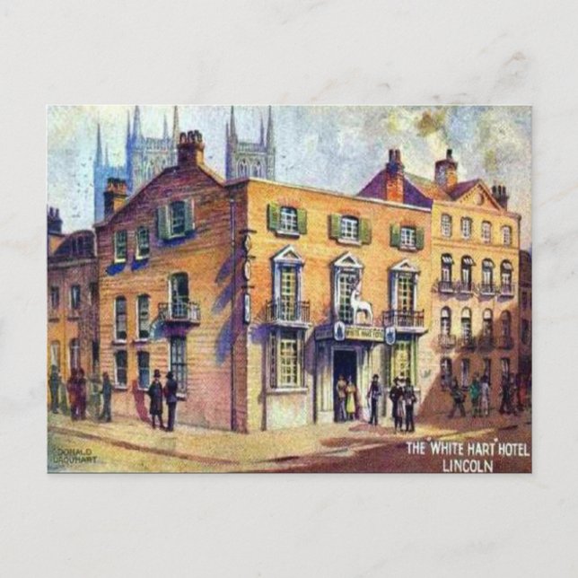 Old Postcard - Lincoln, England (Front)