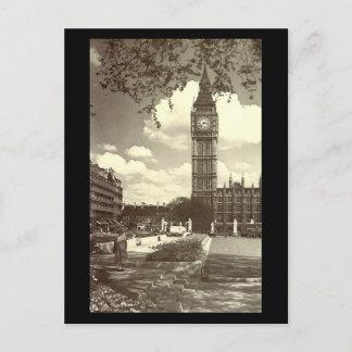 Old Postcard, London, Big Ben Postcard
