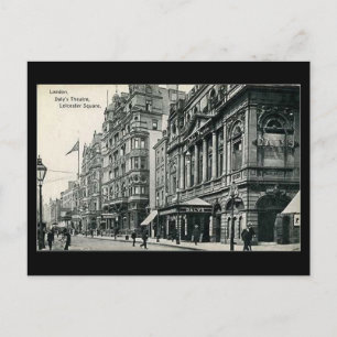 Old Postcard - London, Daly's Theatre, Leicester S
