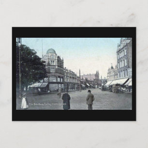 Old Postcard, London, Ealing Broadway Postcard