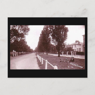 Old Postcard, London, Ealing Common Postcard