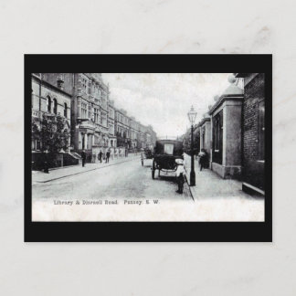 Old Postcard - London, Putney, Disraeli Road