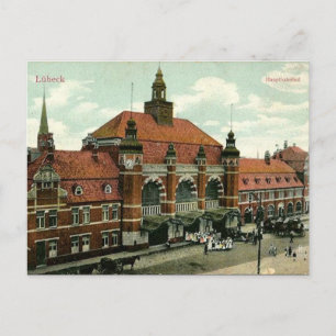 Old Postcard - Lübeck, Germany
