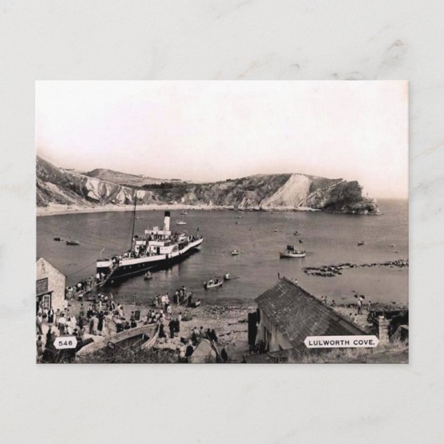 Old Postcard - Lulworth Cove, Dorset (Front)