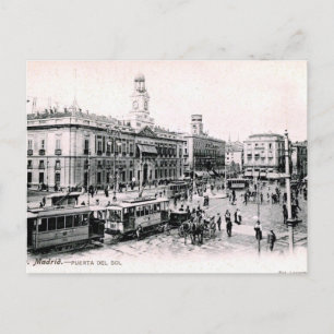 Old Postcard - Madrid, Spain
