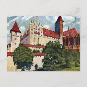 Old Postcard - Malbork/Marienburg, Poland