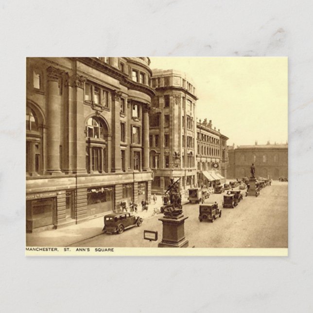 Old Postcard - Manchester (Front)