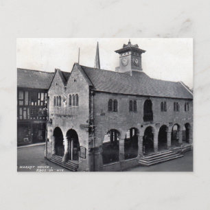 Old Postcard - Market House, Ross-on-Wye