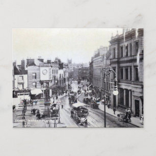 Old Postcard - Market Place, Derby