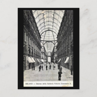 Old Postcard - Milan, Galleria