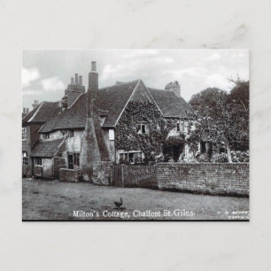 Old Postcard - Milton's Cottage, Chalfont St Giles