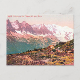 Old Postcard - Mont Blanc, France