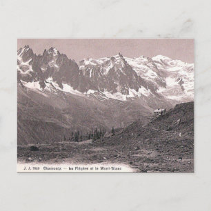 Old Postcard - Mont Blanc, Haute Savoie
