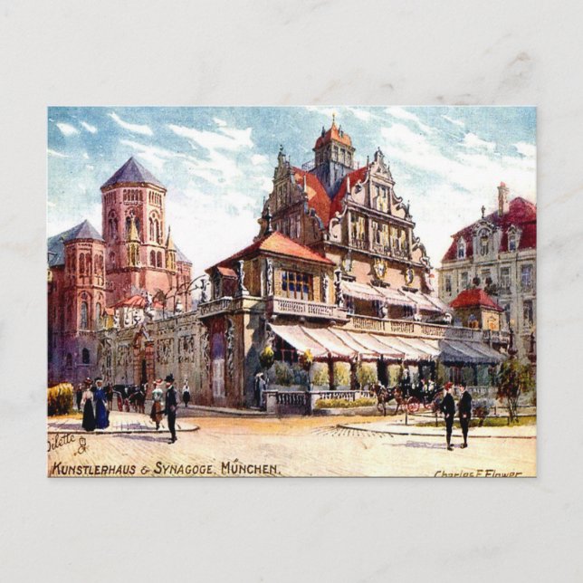 Old Postcard - Munich, Germany (Front)