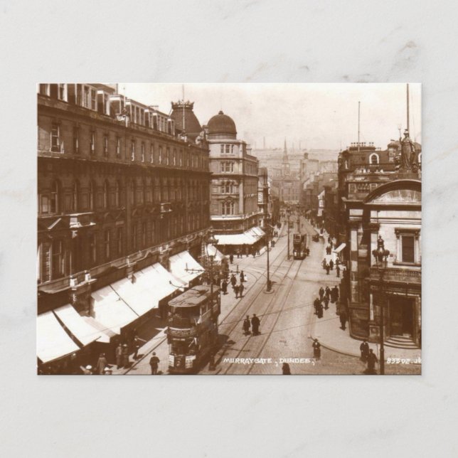Old Postcard - Murraygate, Dundee (Front)