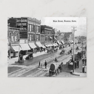 Old Postcard - Newton, Kansas