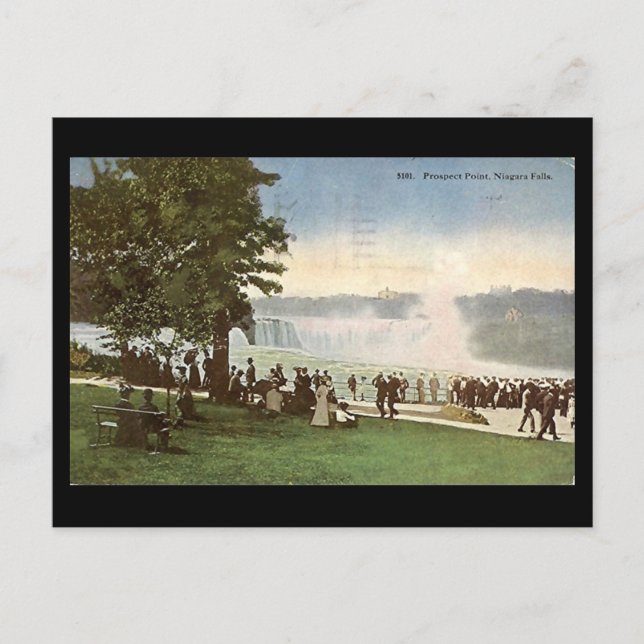 Old Postcard - Niagara Falls, Prospect Point (Front)