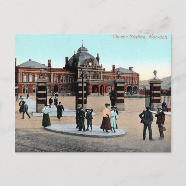 Old Postcard - Norwich, Norfolk (Front)