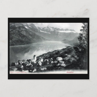 Old Postcard - Obstalden, Glarus, Switzerland